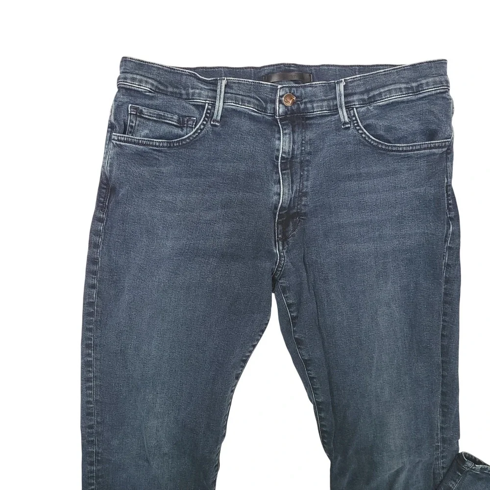 Joe's Jeans Kinetic The Dean Slim Tapered Denim Blue Jeans 36X34‎ Stretch Casual